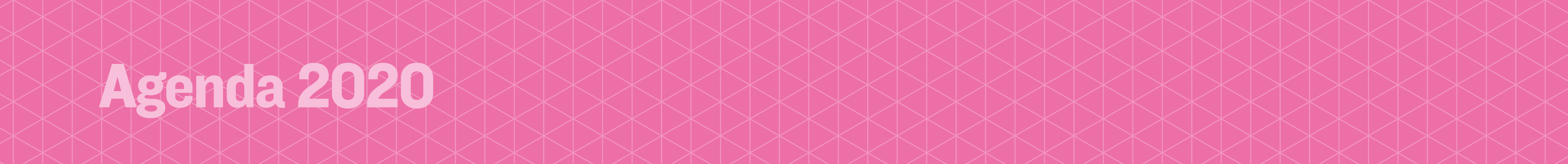 20190920 Banner Agenda 2020