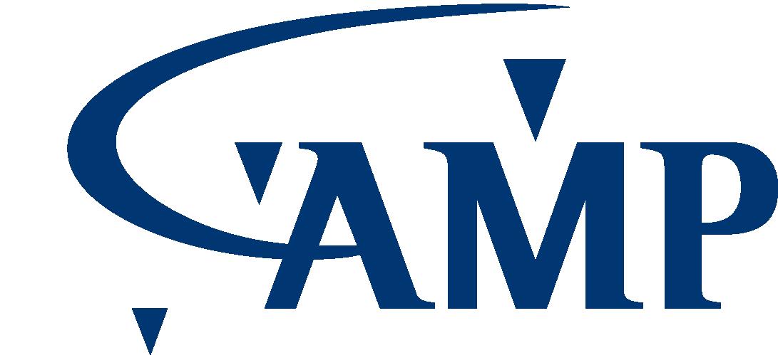 Logo AMP bleu PNG