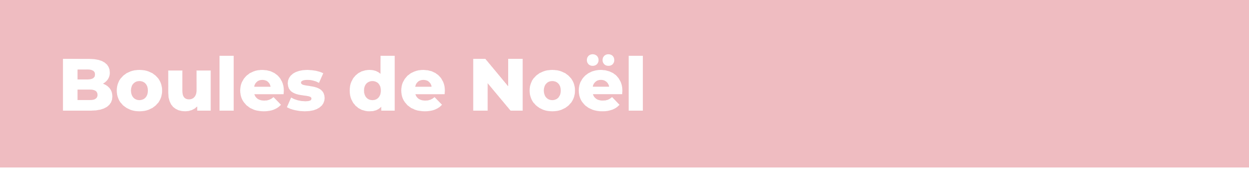 Boules de Noel