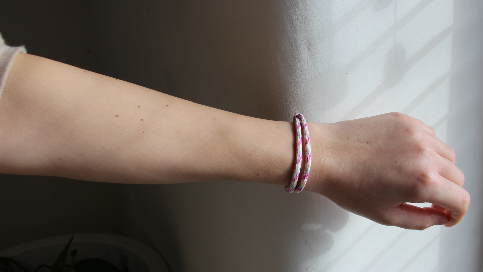 Pink Ribbon armband